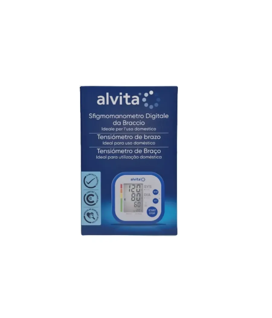 ALVITA TENSIOMETRO DE BRAZO 1 UNIDAD