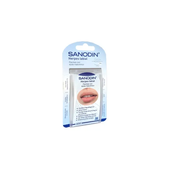 SANODIN HERPES LABIAL 15 PARCHES