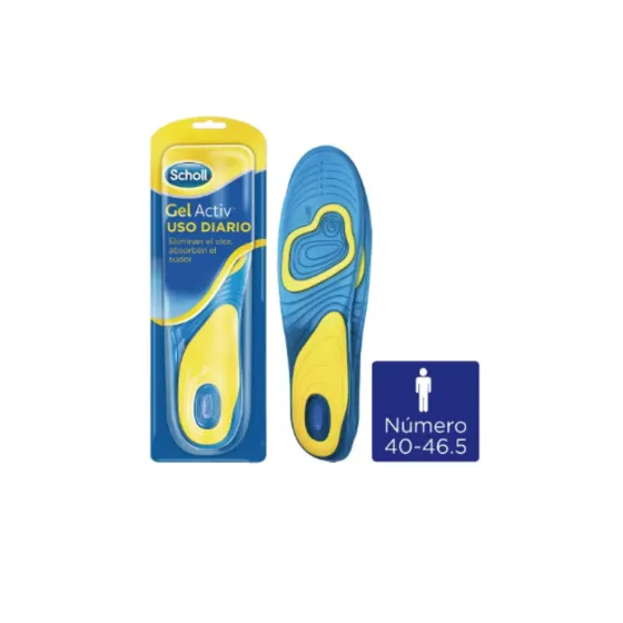 DR SCHOLL GELACTIV USO DIARIO HOMBRE 1 PAR
