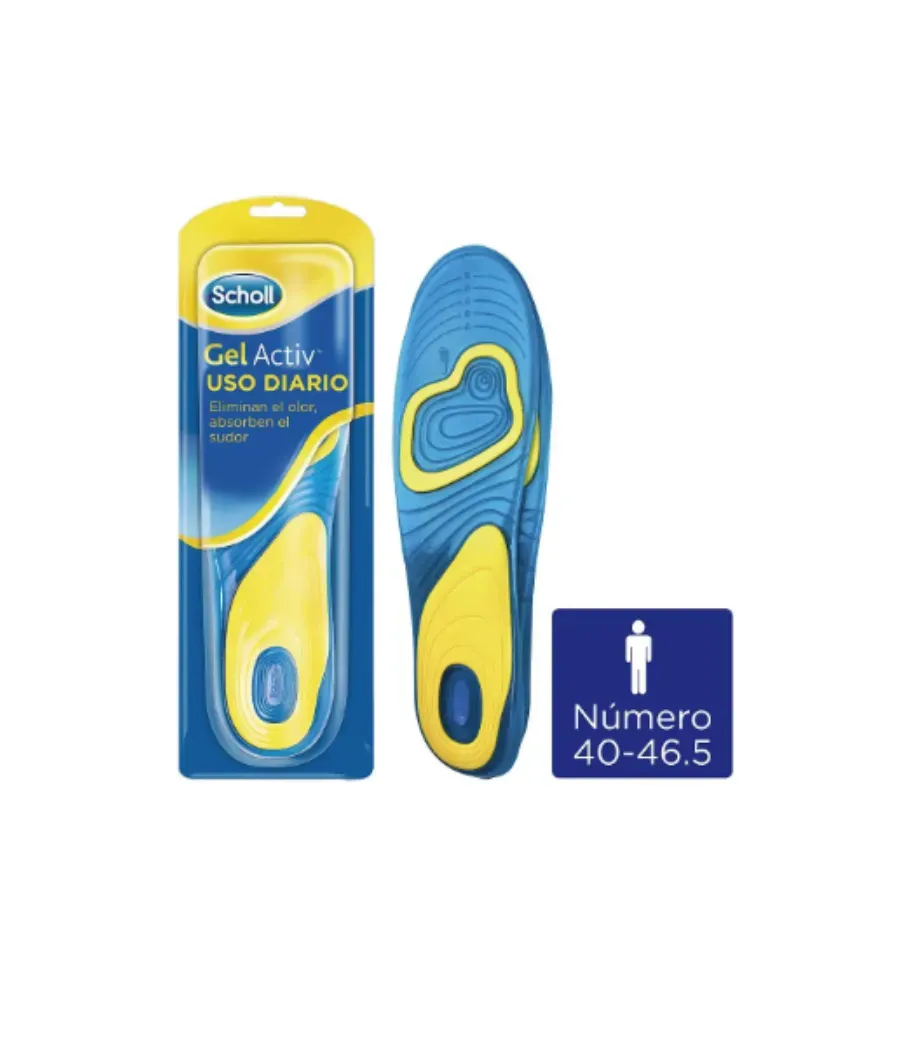 DR SCHOLL GELACTIV USO DIARIO HOMBRE 1 PAR