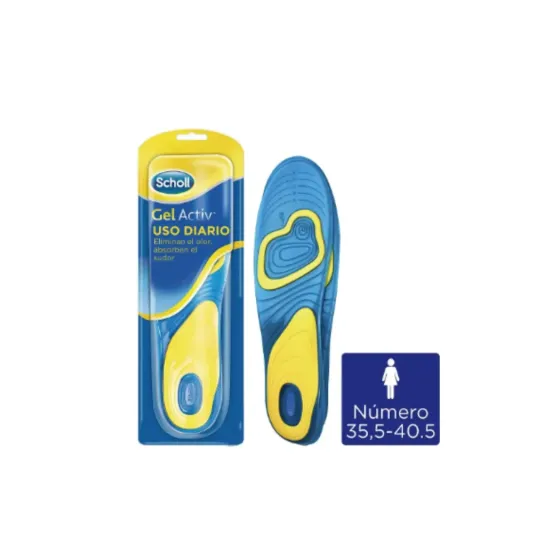 DR SCHOLL GELACTIV USO DIARIO  MUJER 1 PAR