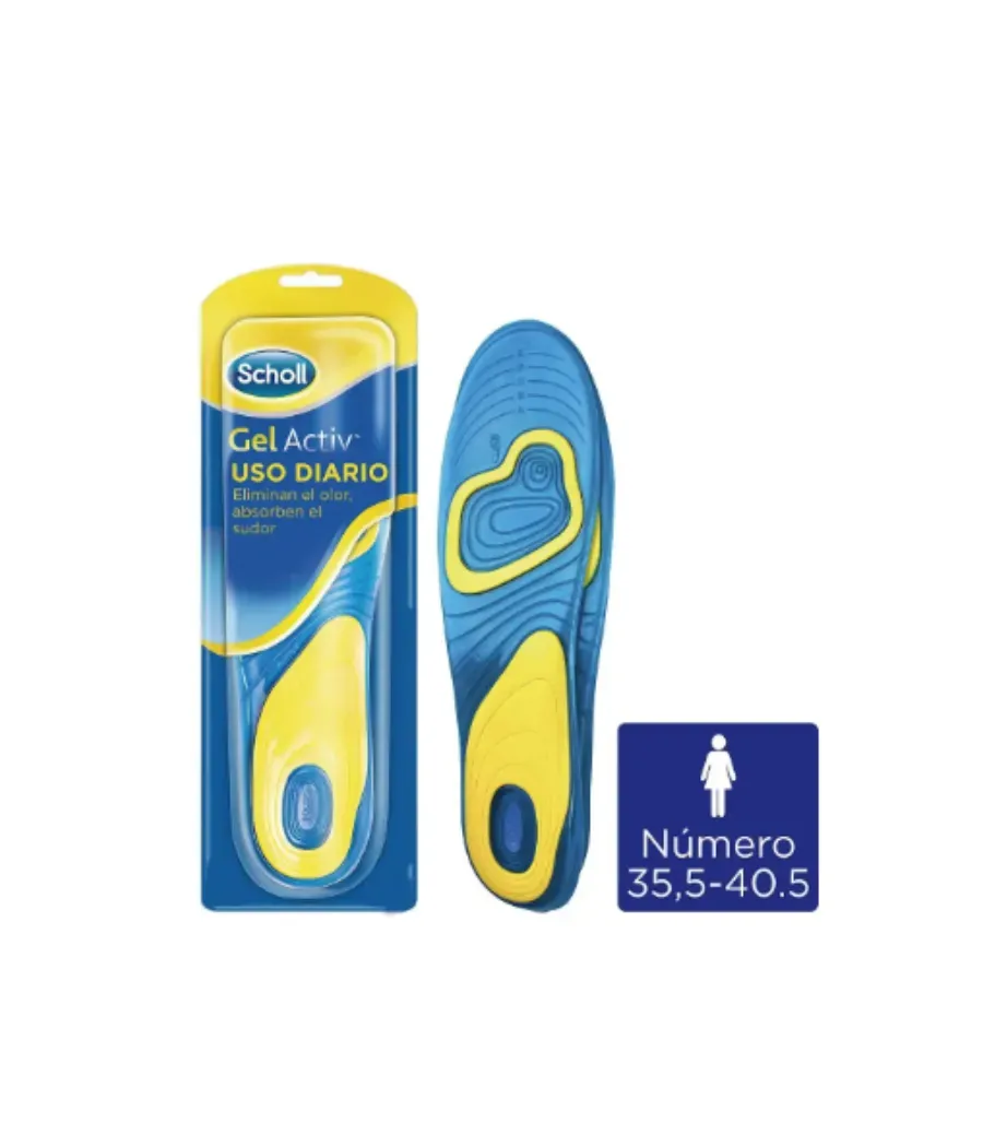 DR SCHOLL GELACTIV USO DIARIO  MUJER 1 PAR