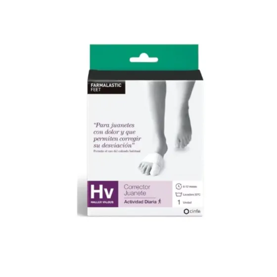 FARMALASTIC FEET CORRECTOR JUANETE TALLA GRANDE 1 UNIDAD