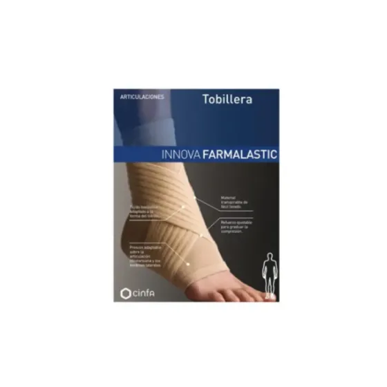 FARMALASTIC COMPRESSION TECH TOBILLERA VENDAJE EN 8 TALLA MEDIANA 1 UNIDAD