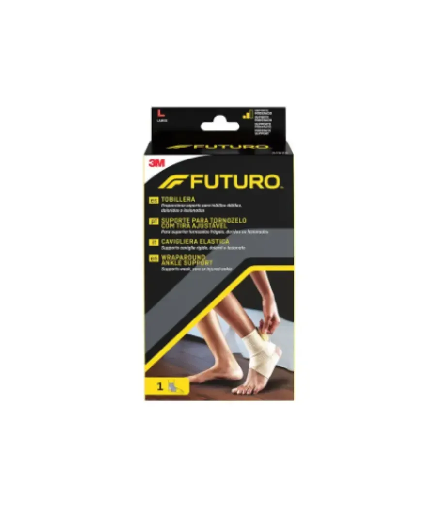 3M FUTURO TOBILLERA CON ESPIRAL DE SOPORTE TALLA L 1 UNIDAD