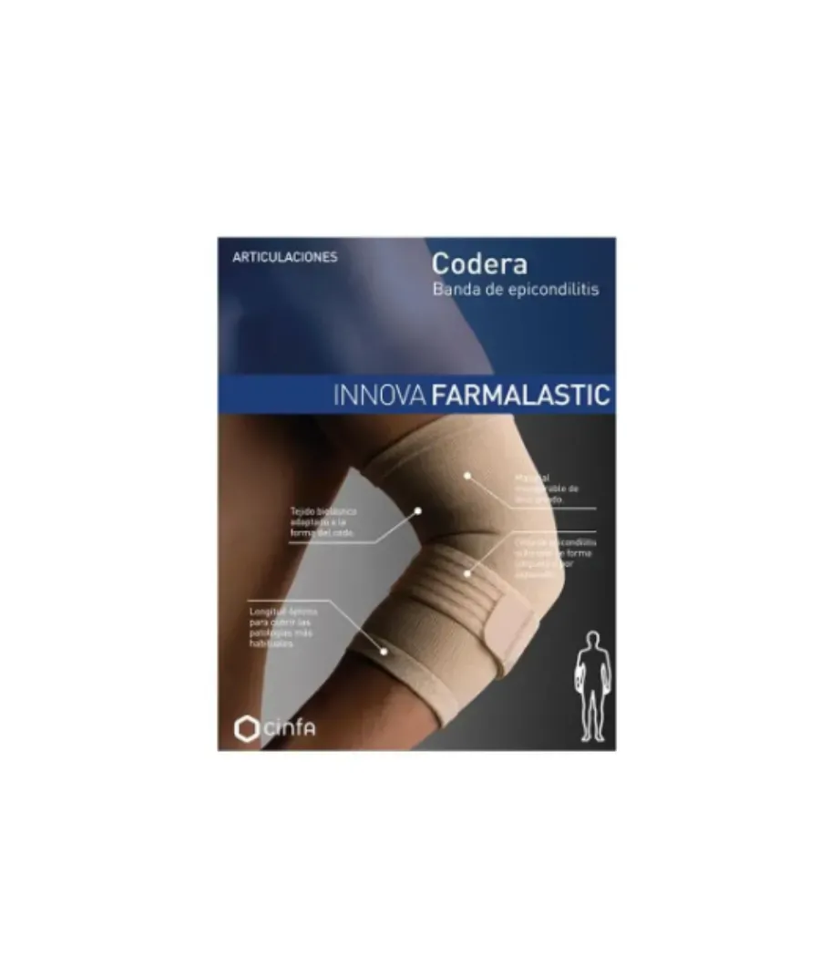 FARMALASTIC CODERA BANDA EPICONDILITIS TALLA MEDIANA 1 UNIDAD