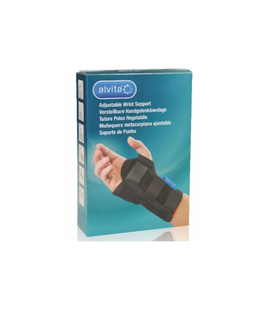 ALVITA MUÑEQUERA METACARPIANA AJUSTABLE TALLA 1 1 UNIDAD