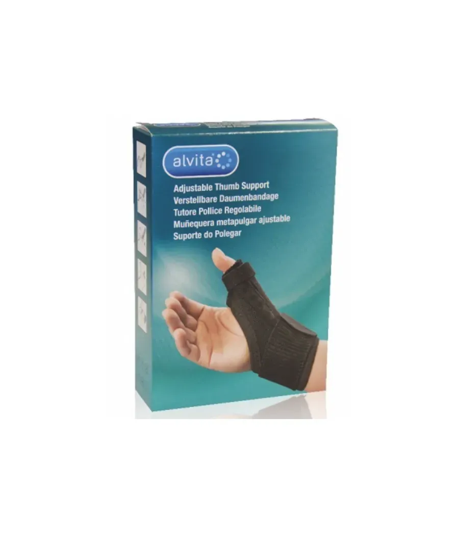 ALVITA MUÑEQUERA METAPULGAR AJUSTABLE TALLA 2 1 UNIDAD