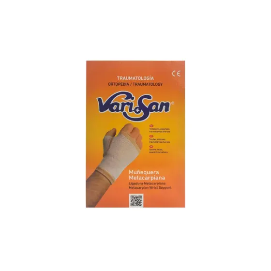 VARISAN MUÑEQUERA METACARPIANA TALLA 3 1 UNIDAD