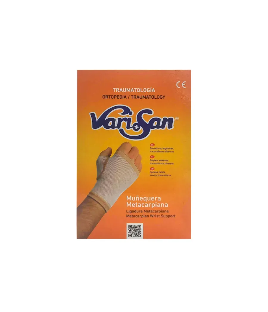 VARISAN MUÑEQUERA METACARPIANA TALLA 3 1 UNIDAD