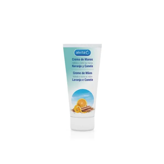 ALVITA CREMA DE MANOS NARANJA Y CANELA 100 ML