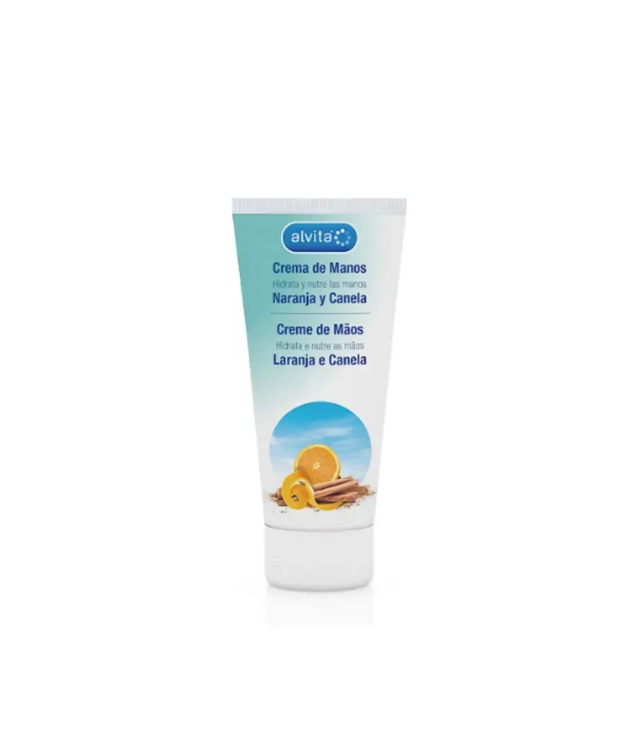 ALVITA CREMA DE MANOS NARANJA Y CANELA 100 ML