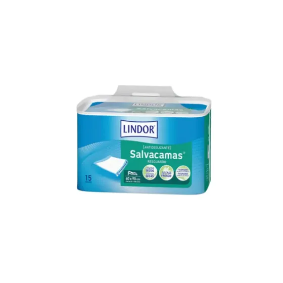 LINDOR SALVACAMAS 60 x 90 CM ALAS 15 UNIDADES