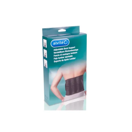 ALVITA FAJA LUMBAR AJUSTABLE TALLA 2 1 UNIDAD
