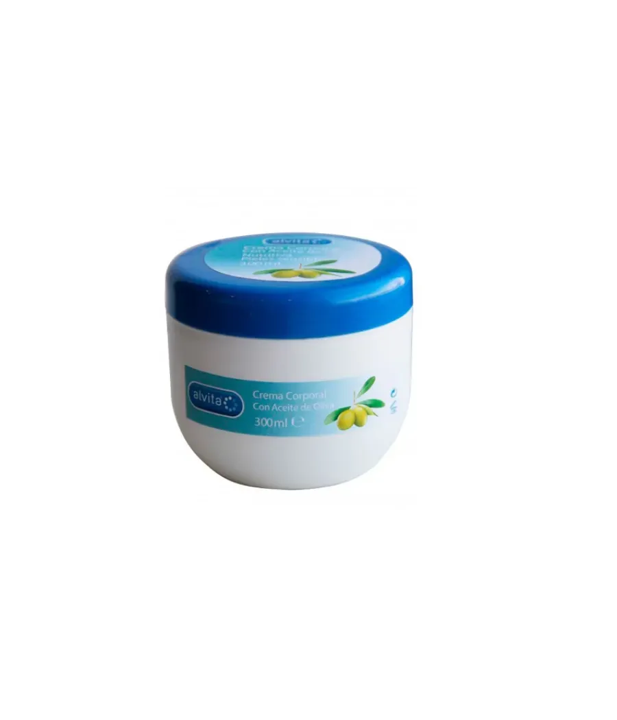 ALVITA CREMA CORPORAL CON ACEITE DE OLIVA 300 ML