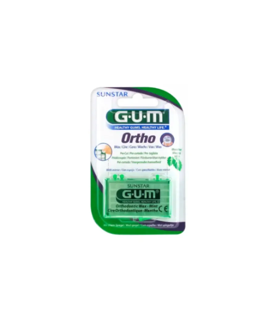GUM CERA ORTODONCIA MENTOLADA 5 BARRITAS