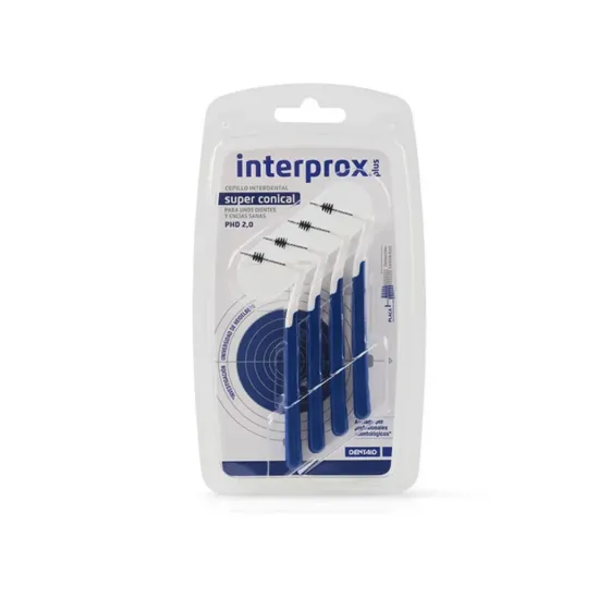 INTERPROX CEPILLO ESPACIO INTERPROXIMAL 2 SUPER CONICO 4 UNIDADES