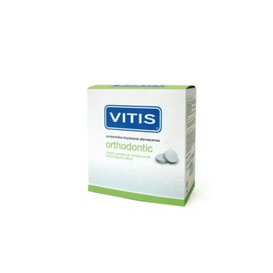 VITIS ORTHODONTIC COMPRIMIDOS EFERVESCENTES LIMPIEZA PROTESIS DENTAL 32 COMPRIMIDOS