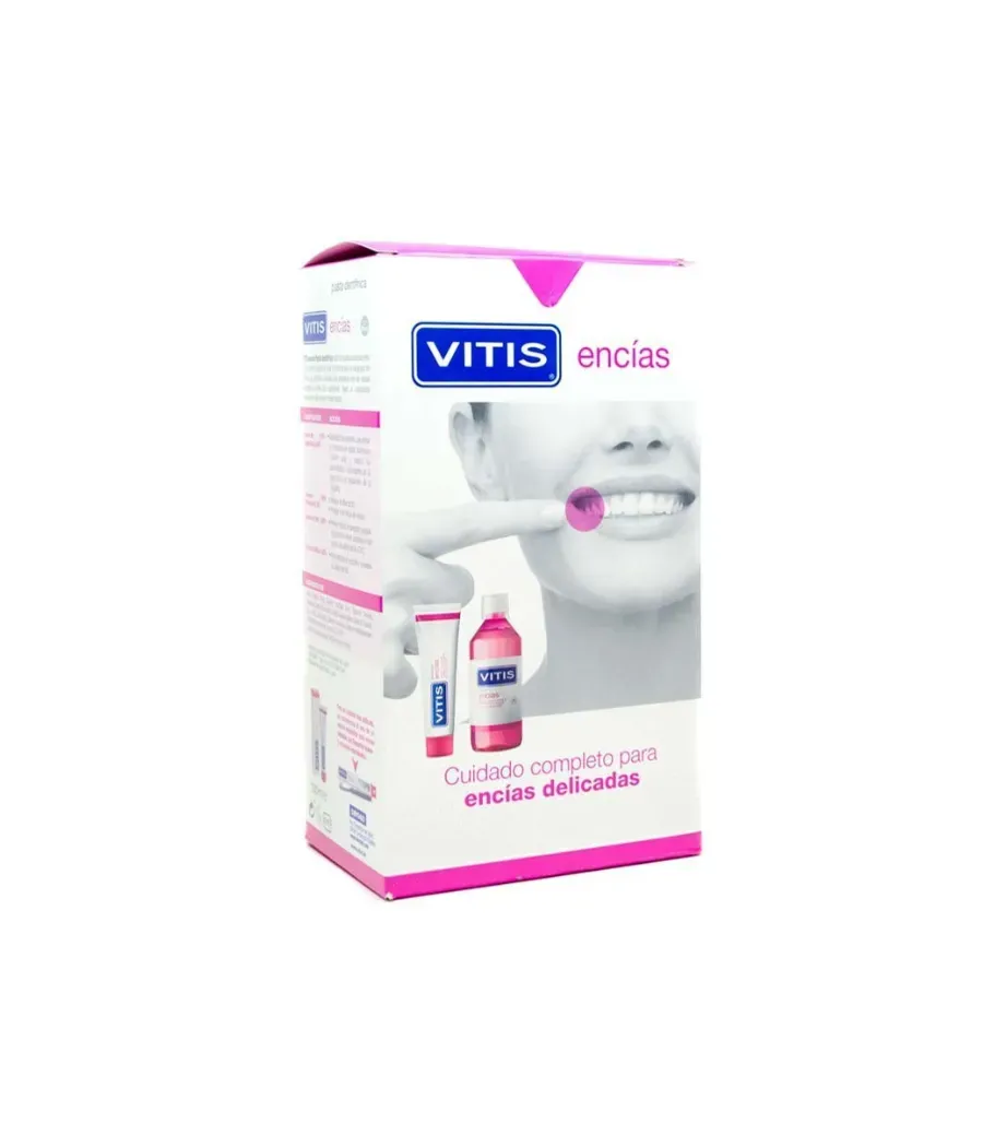 VITIS ENCIAS PACK PASTA DENTIFRICA 100 ML + COLUTORIO 500 ML