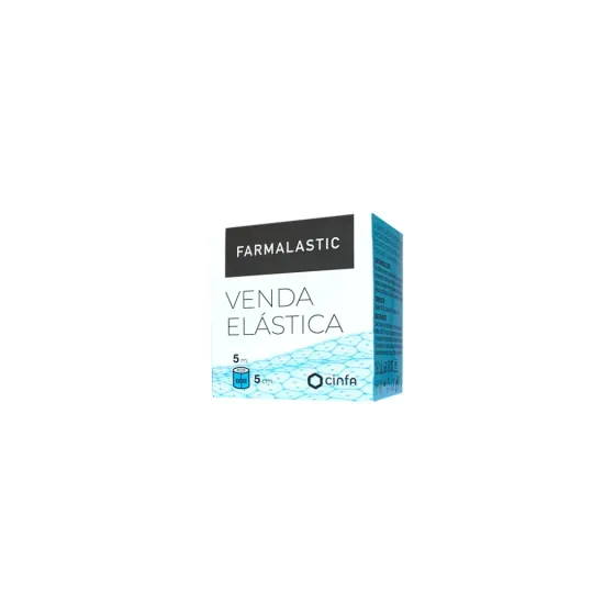 FARMALASTIC VENDA ELASTICA 5 M x 5 CM