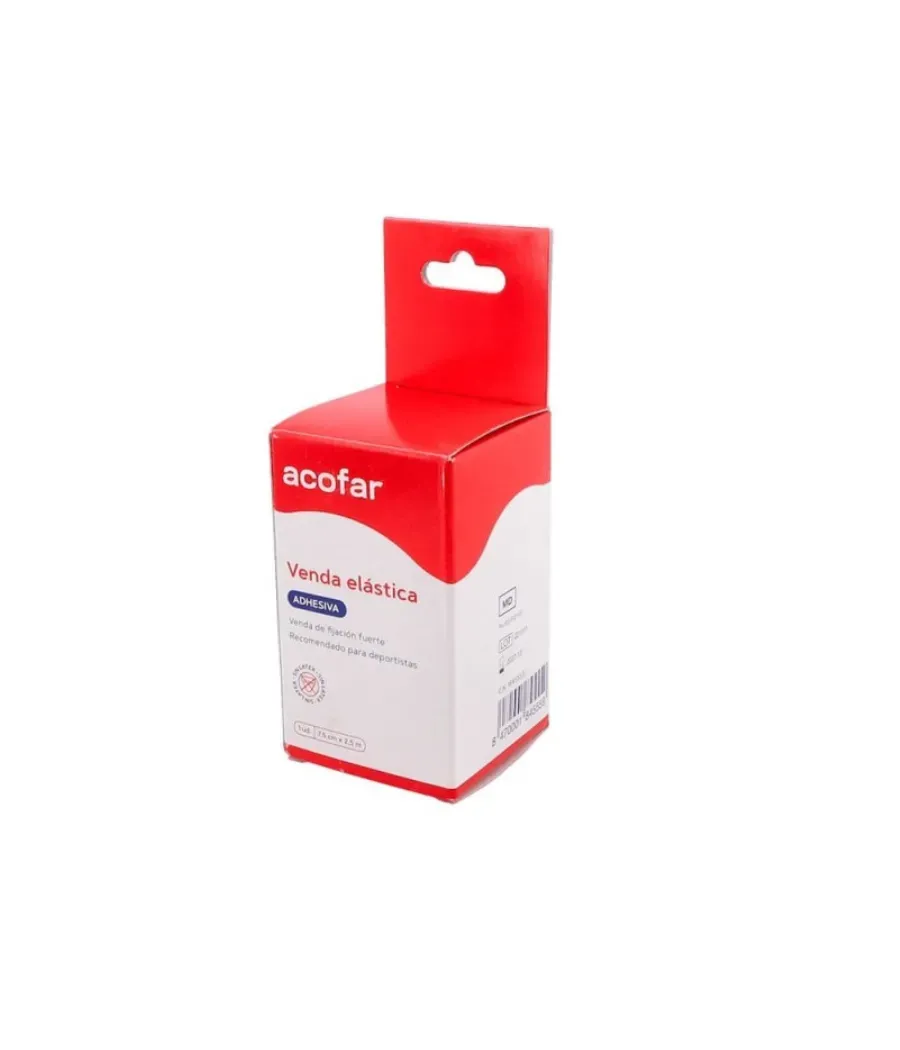 ACOFAR VENDA ELASTICA ADHESIVA 2,5 M x 7,5 CM