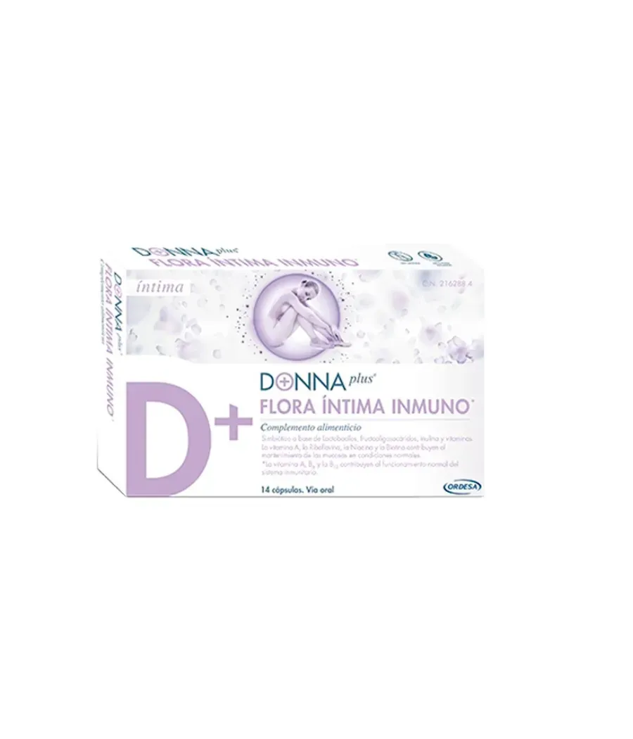 DONNAPLUS FLORA INTIMA INMUNO 14 CAPSULAS