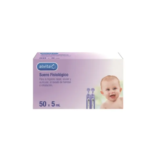ALVITA SUERO FISIOLÓGICO 50 x 5 ML