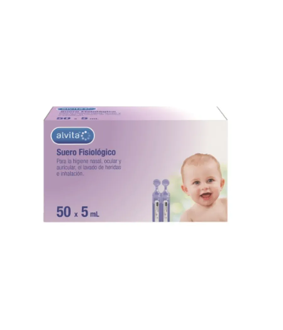 ALVITA SUERO FISIOLÓGICO 50 x 5 ML