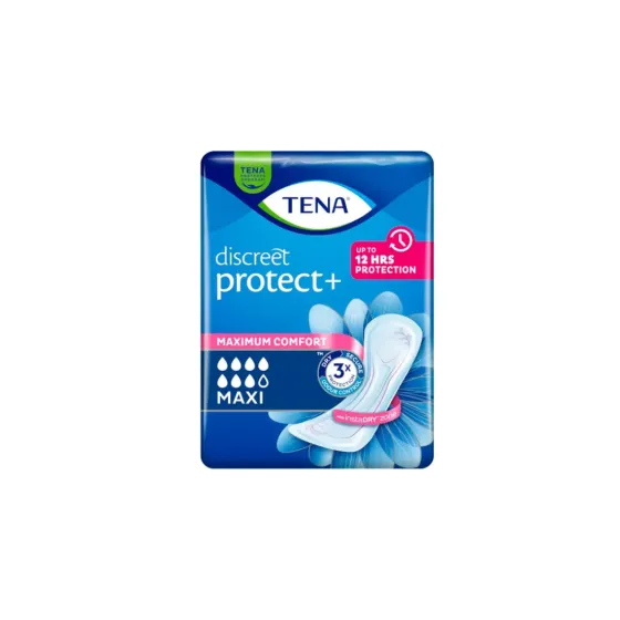 TENA DISCREET MAXI 12 UNIDADES