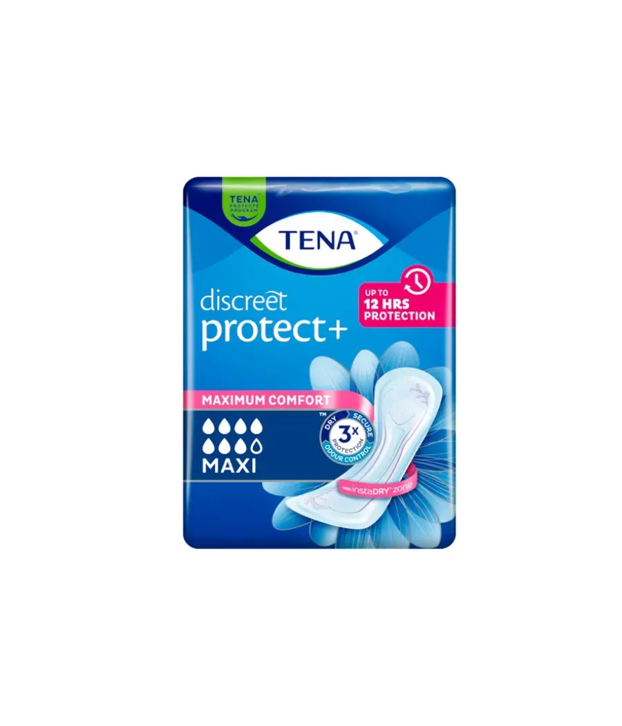 TENA DISCREET MAXI 12 UNIDADES