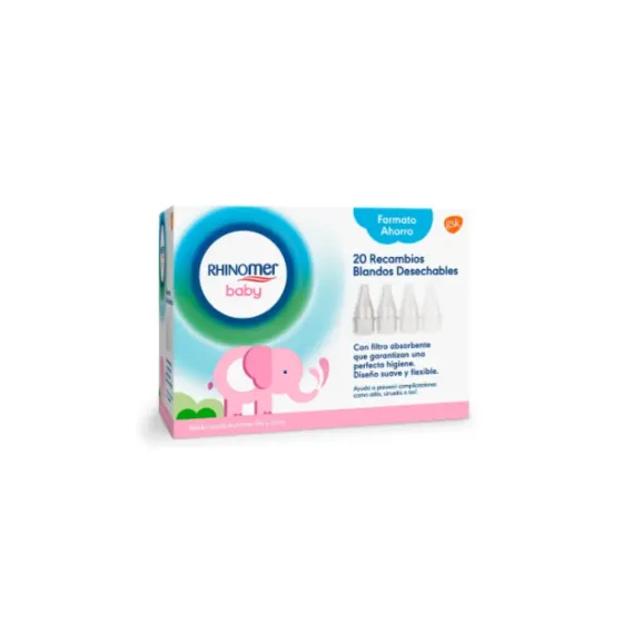 RHINOMER BABY  20 RECAMBIOS BLANDOS DESECHABLES