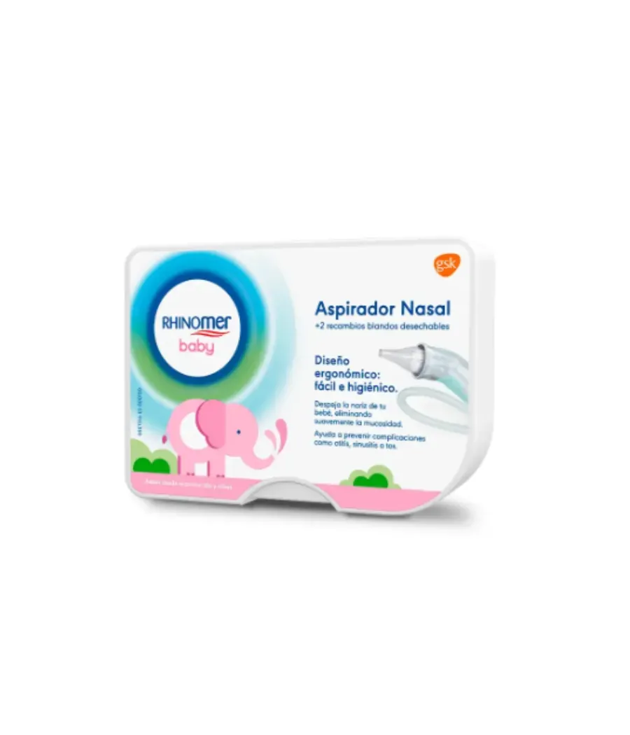 RHINOMER BABY ASPIRADOR NASAL +2 RECAMBIOS BLANDOS