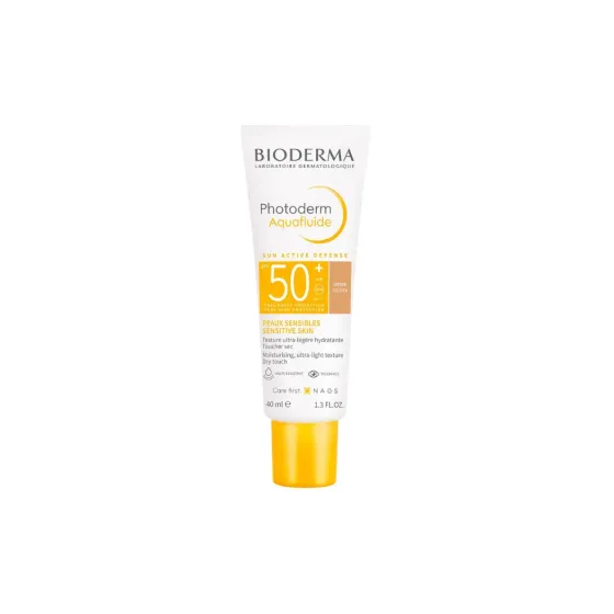 BIODERMA PHOTODERM MAX AQUAFLUIDO SPF 50+ COLOR DORADO 40 ML
