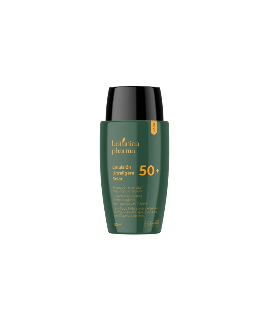 BOTANICAPHARMA EMULSION ULTRALIGERA SOLAR CON COLOR SPF 50+ 50 ML