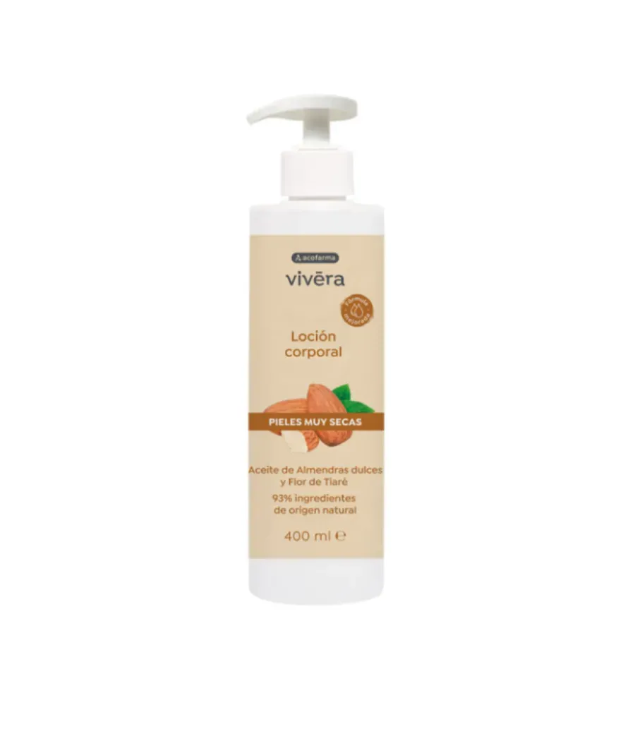ACOFARMA VIVERA LOCION CORPORAL ACEITE DE ALMENDRAS DULCES 400 ML