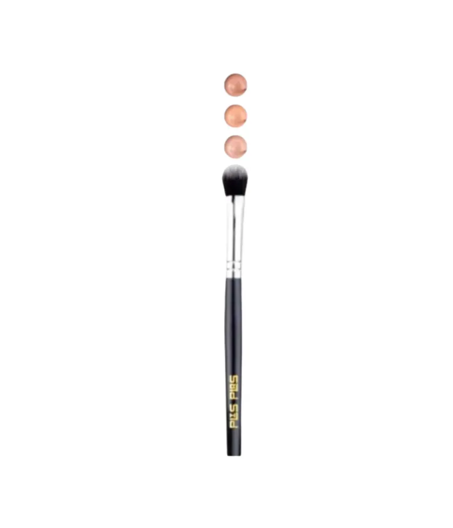 PLIS PLAS BROCHA MAQUILLAJE PUNTA REDONDEADA PEQUEÑA SOMBRA DE OJOS B2 1 UNIDAD