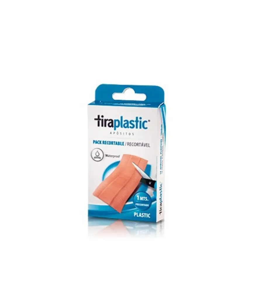 TIRAPLASTIC APOSITO TEJIDO ELASTICO 100 x 6 CM + TIJERA REGALO