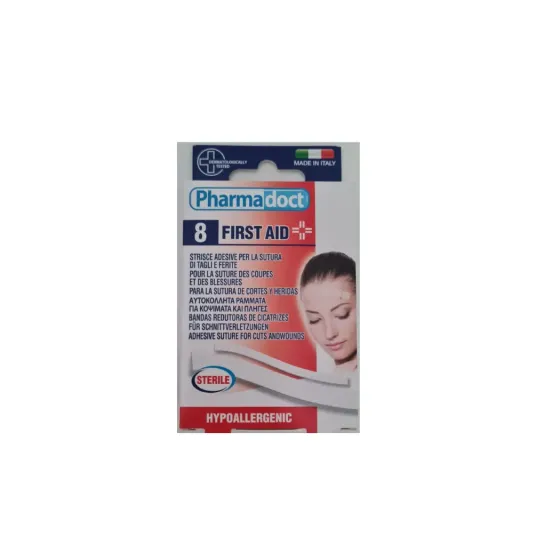 PHARMADOCT PUNTOS DE SUTURA 8 UNIDADES