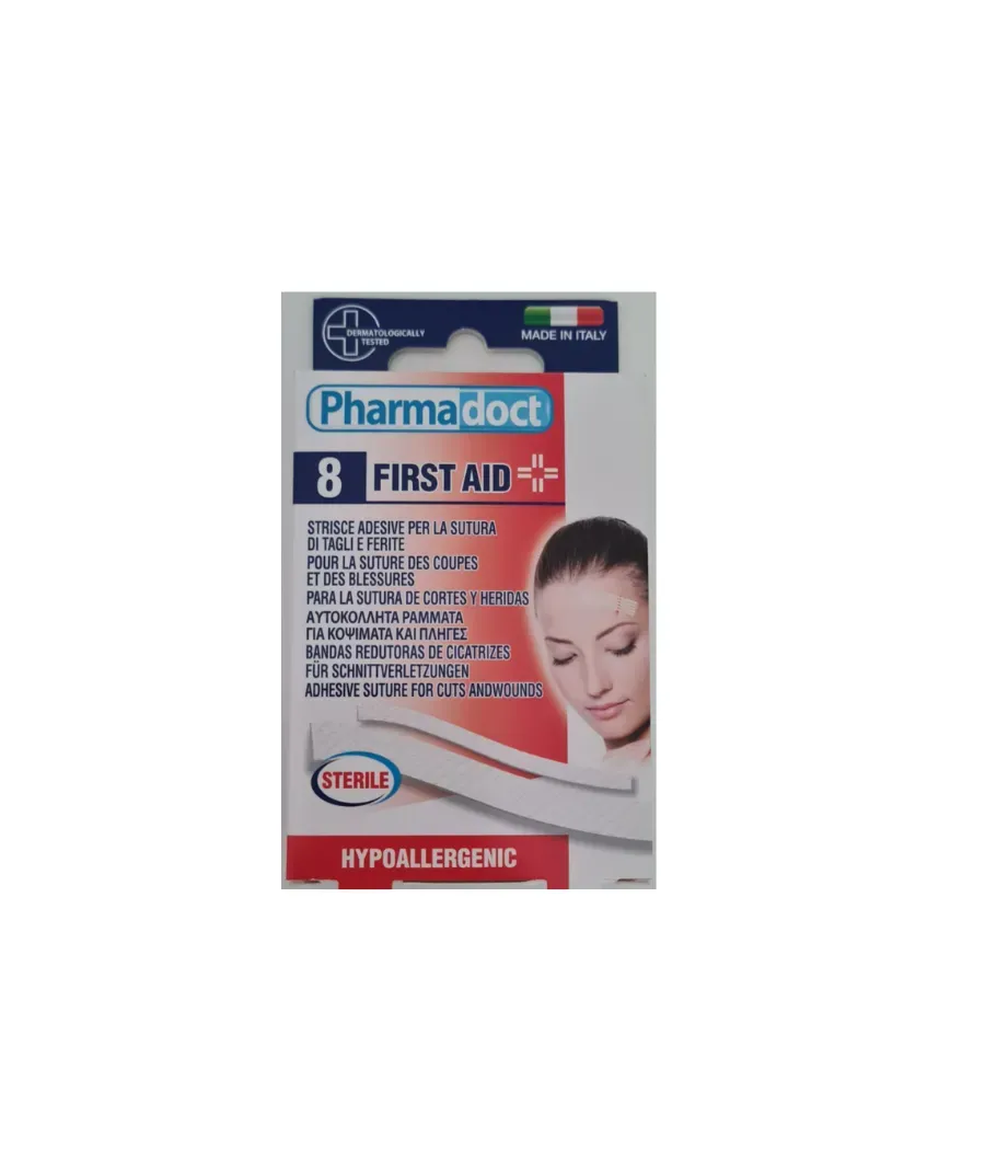 PHARMADOCT PUNTOS DE SUTURA 8 UNIDADES