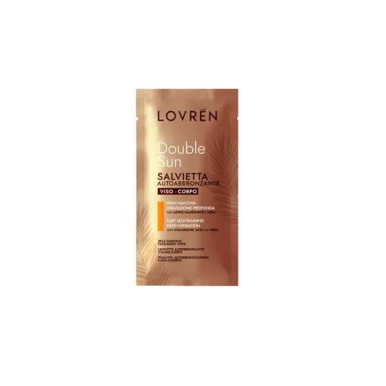 LOVREN TOALLITA AUTOBRONCEADORA DOUBLESUN 1 UNIDAD