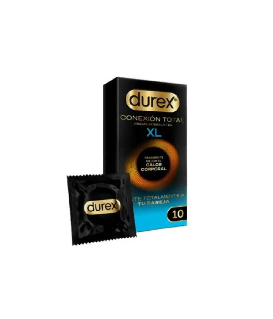 DUREX CONEXION TOTAL XL 10 UNIDADES