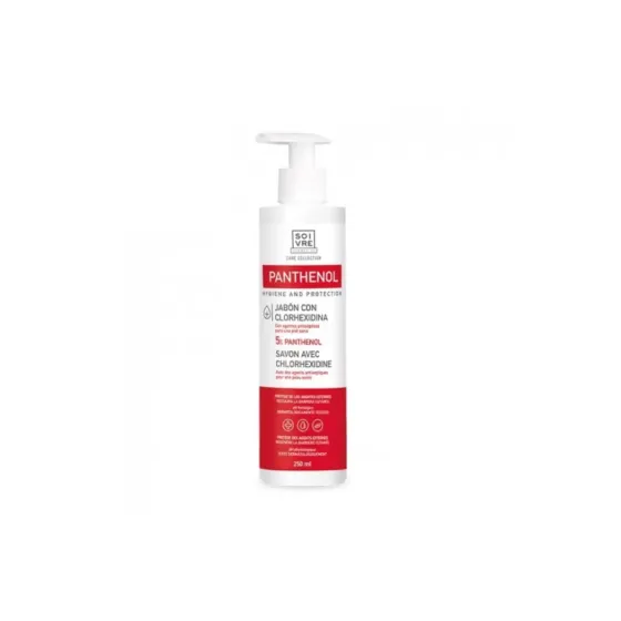 SOIVRE JABON CLORHEXIDINA 5% PANTHENOL 250 ML