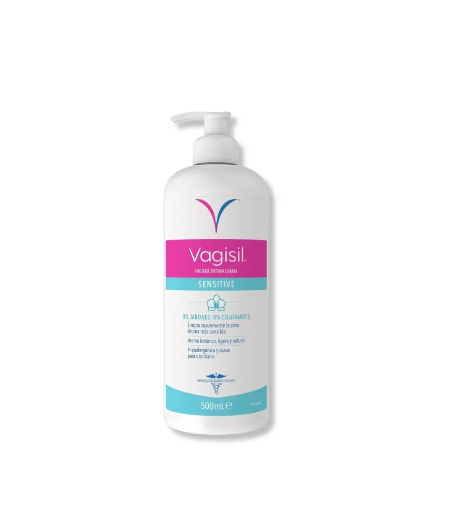 VAGISIL HIGIENE INTIMA SENSITIVE 500 ML