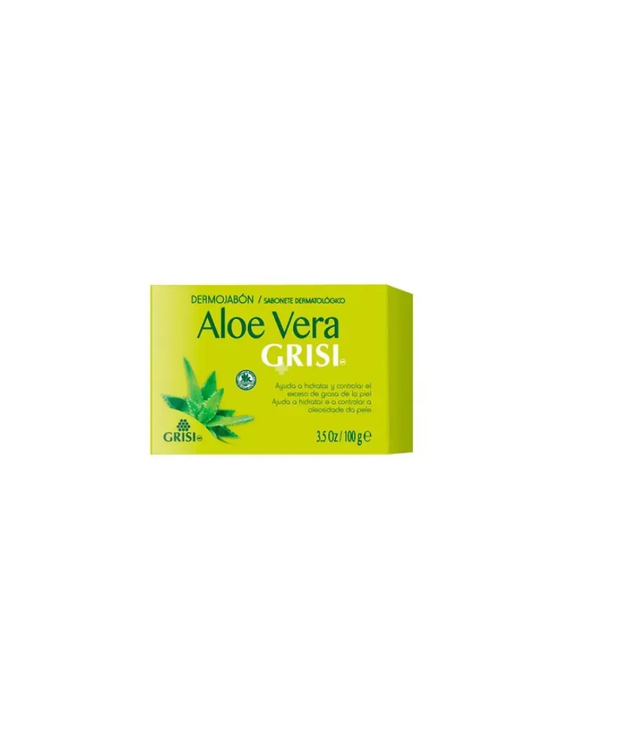 GRISI ALOE VERA DERMOJABON PASTILLA 100 GR