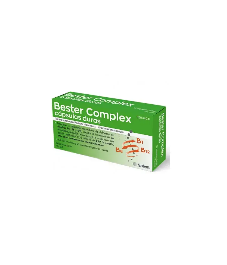 BESTER COMPLEX 30 CAPSULAS