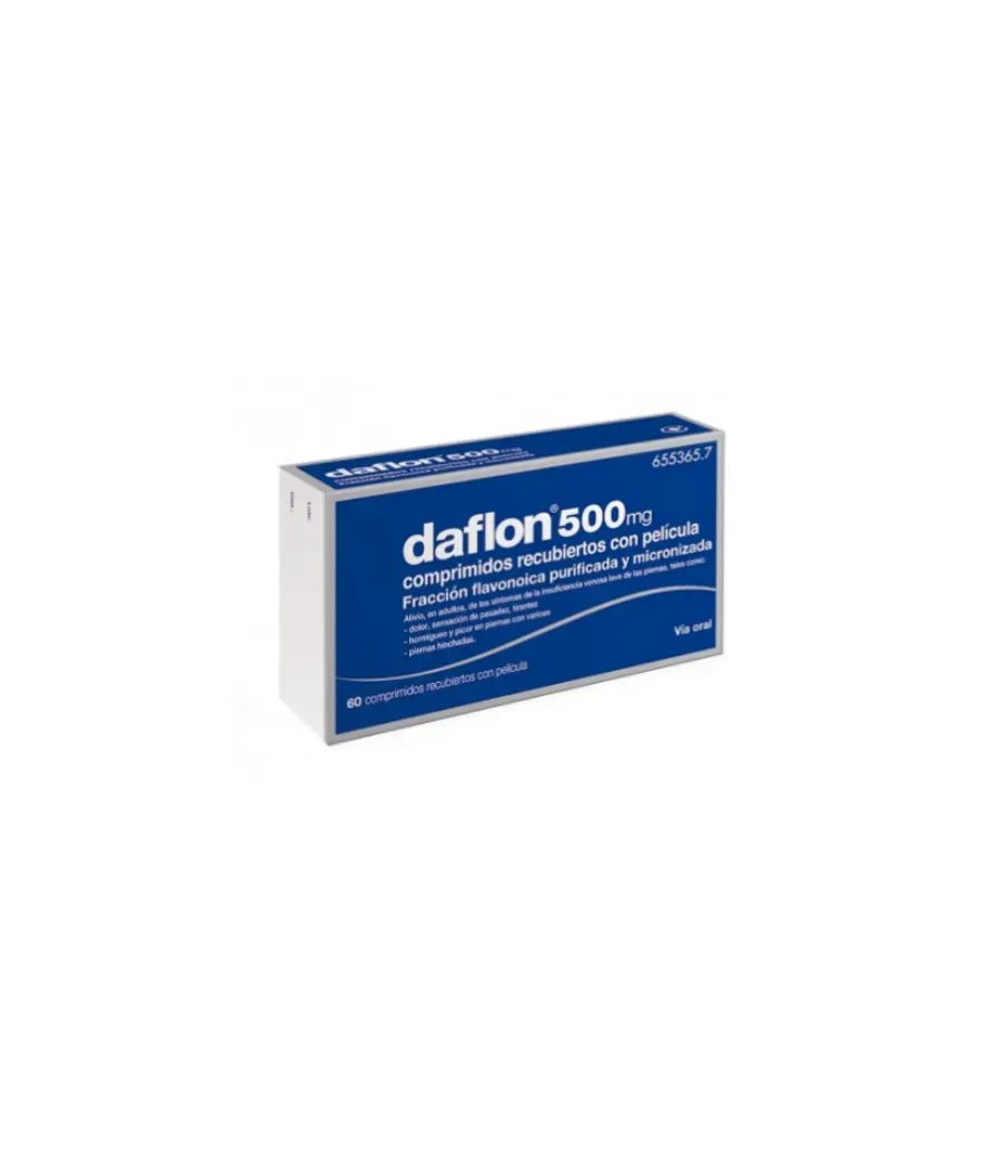 DAFLON 500 MG 60 COMPRIMIDOS
