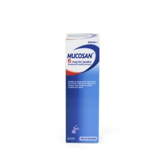 MUCOSAN 6 MG/ML JARABE 250 ML