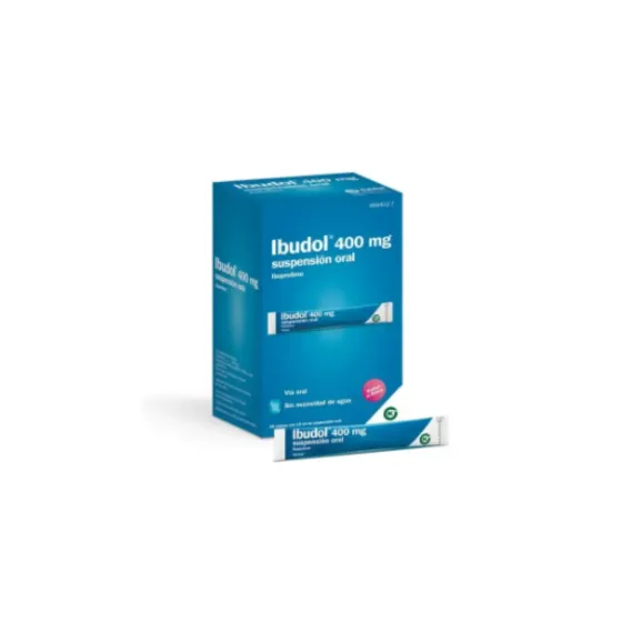 IBUDOL 400 MG SUSPENSIÓN ORAL 20 SOBRES