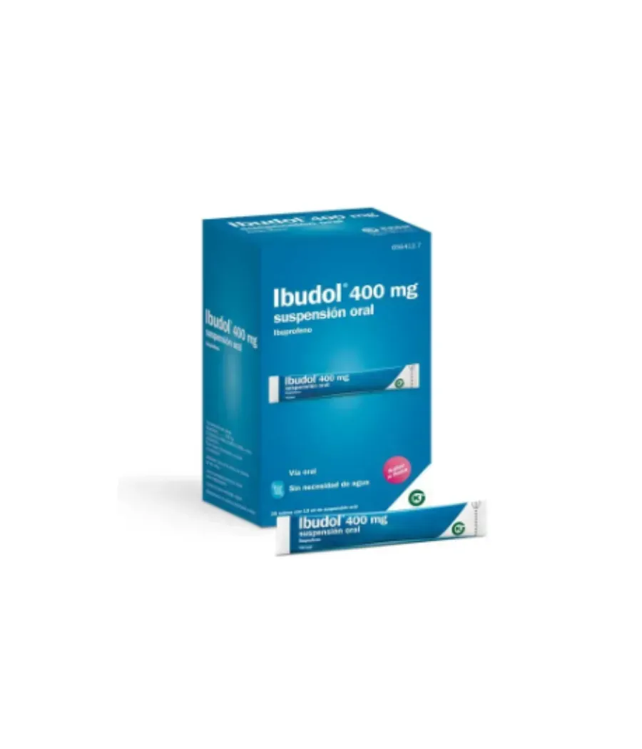 IBUDOL 400 MG SUSPENSIÓN ORAL 20 SOBRES