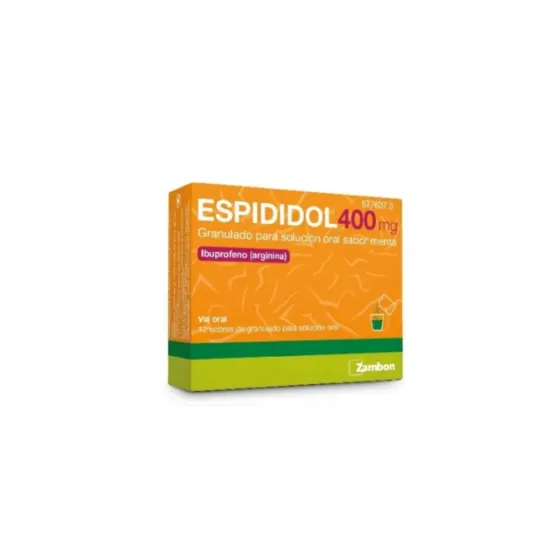 ESPIDIDOL 400 MG 20 SOBRES GRANULADO SOLUCION ORAL SABOR MENTA